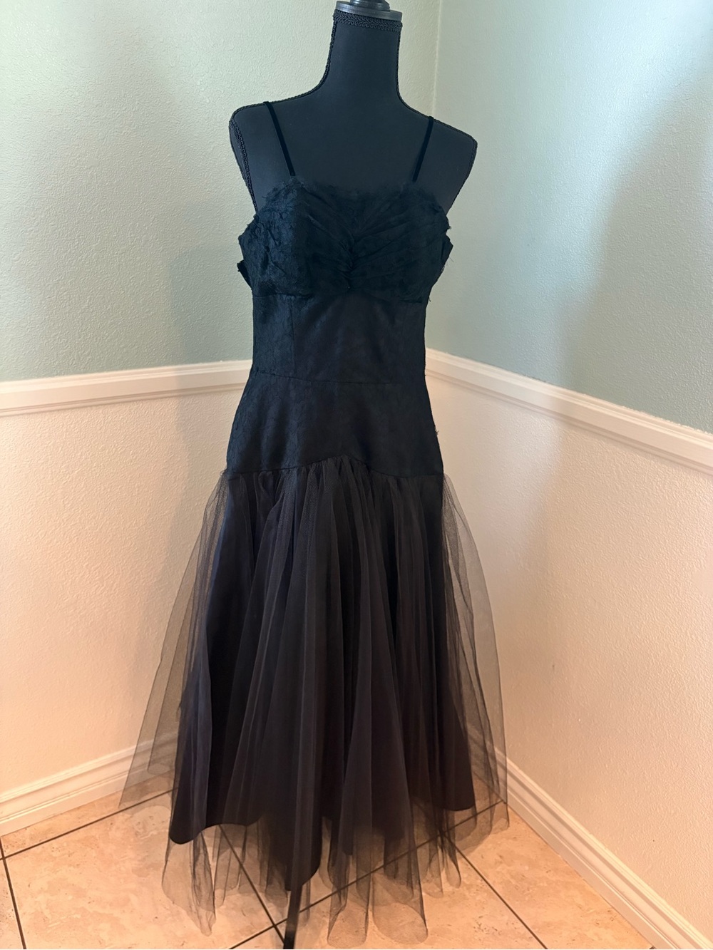 Vintage Beaumelle of California evening gown